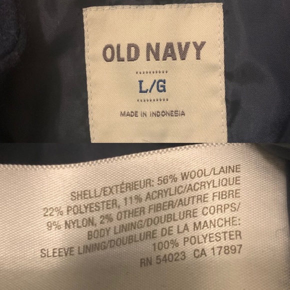 Old Navy coat w/pockets - Picture 7 of 7